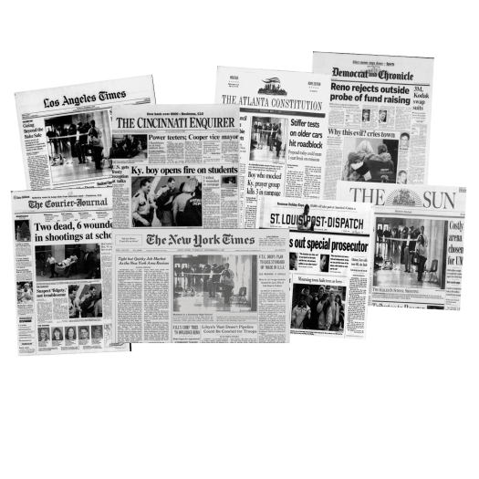 newspaper cover collage